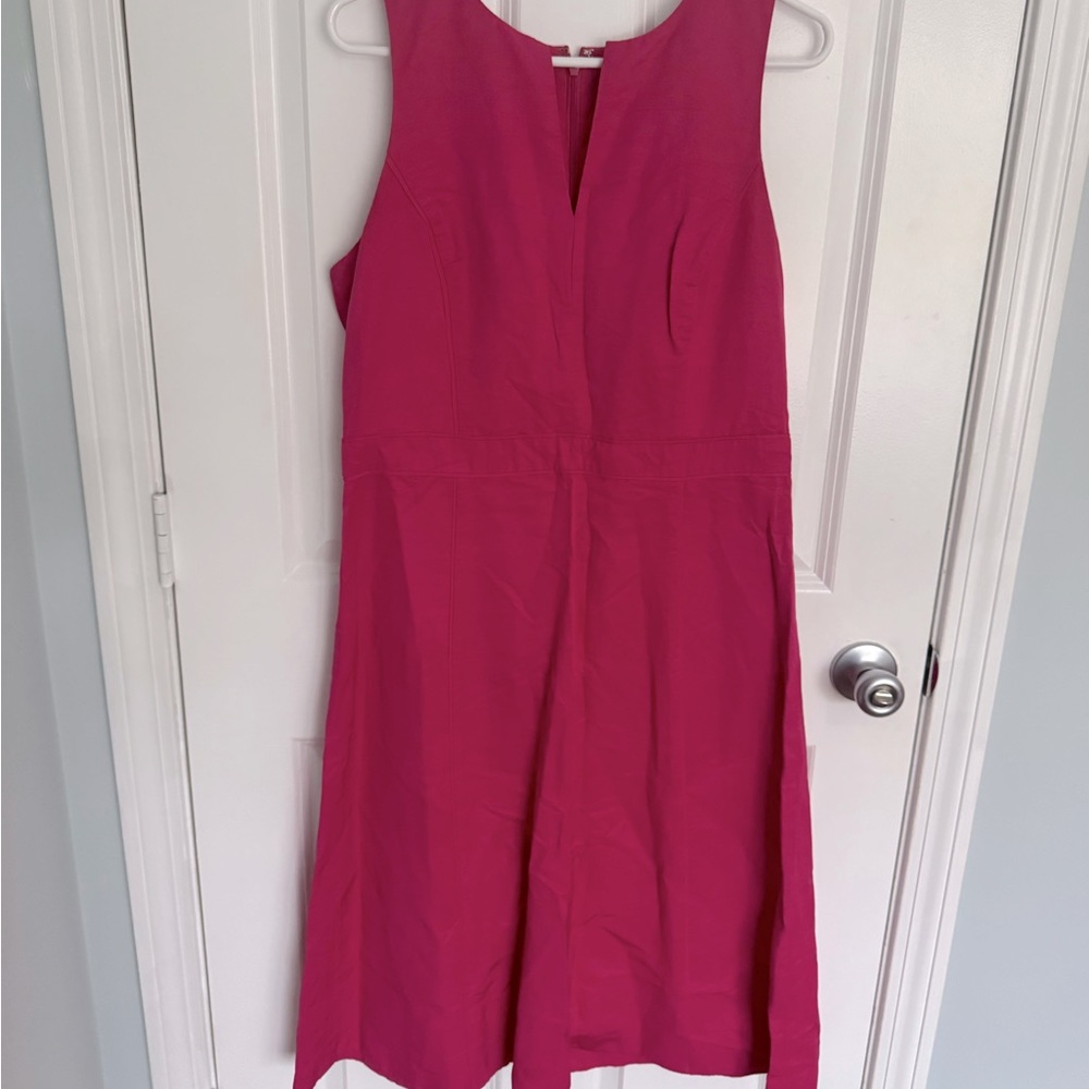 Elegant Pink Sleeveless Dress